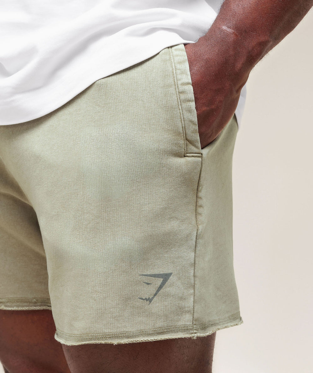 Heritage 5" Shorts Stone Grey
