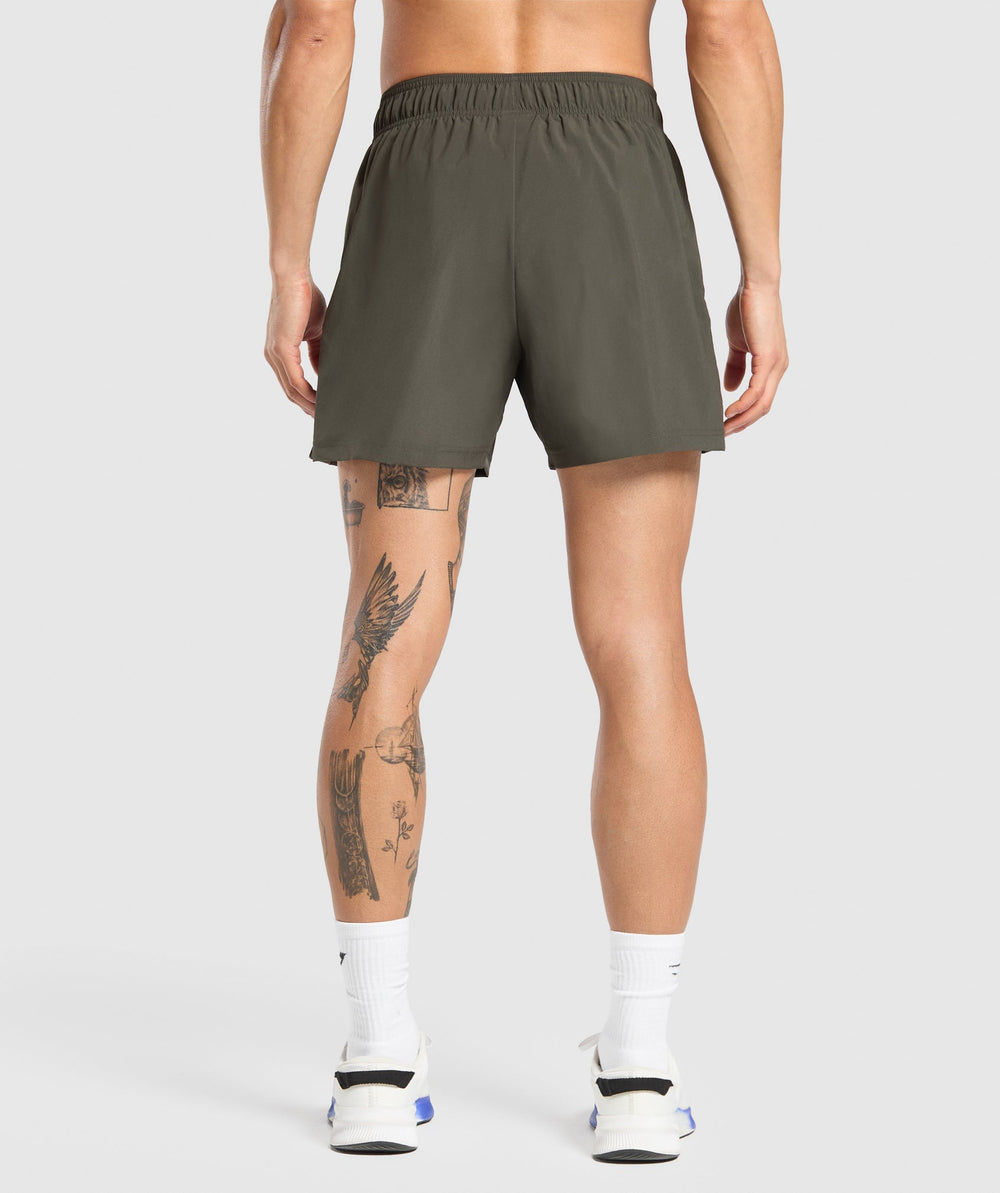 Sport  5" Shorts Strength Green/Utility Green