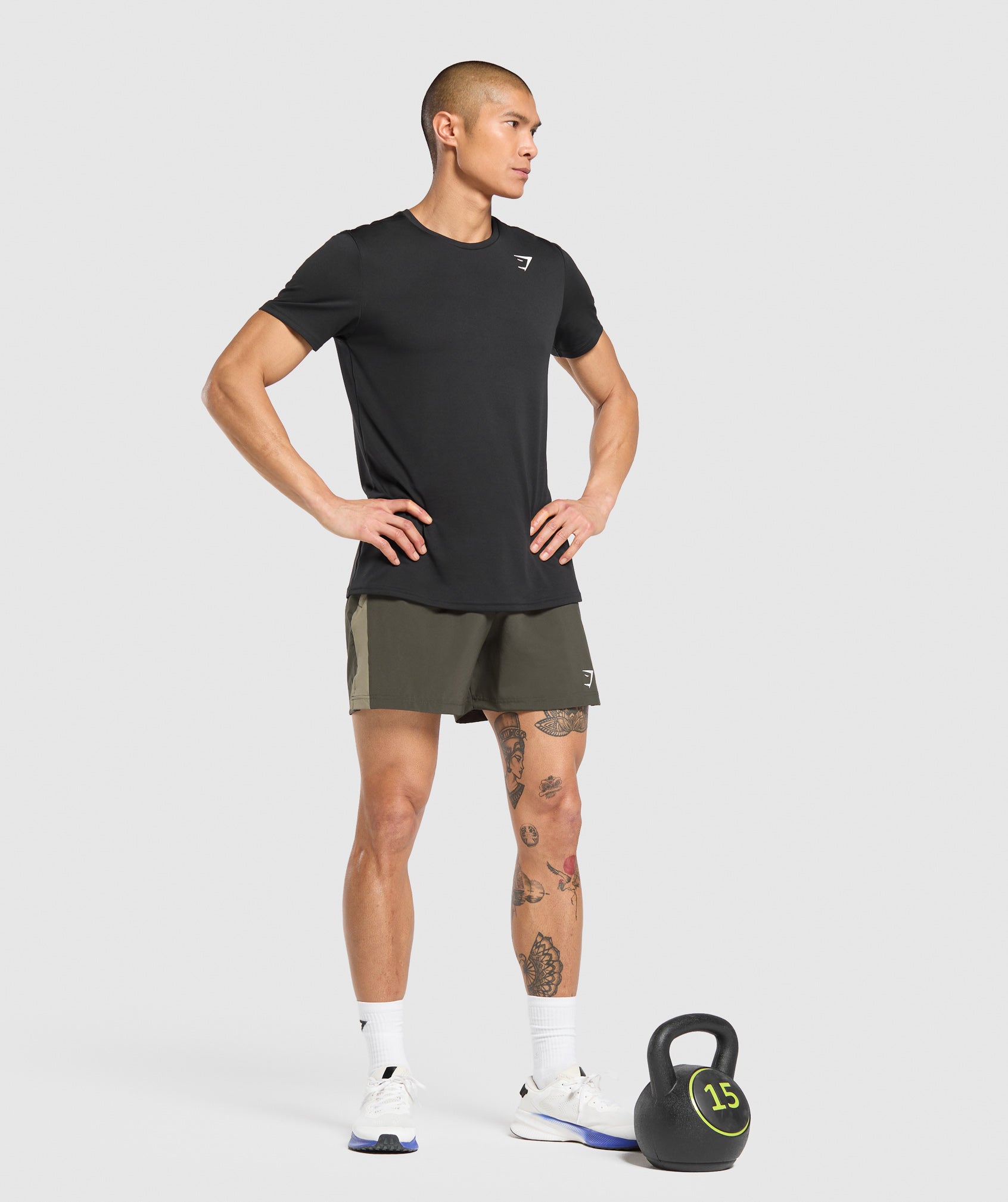 Sport  5" Shorts Strength Green/Utility Green