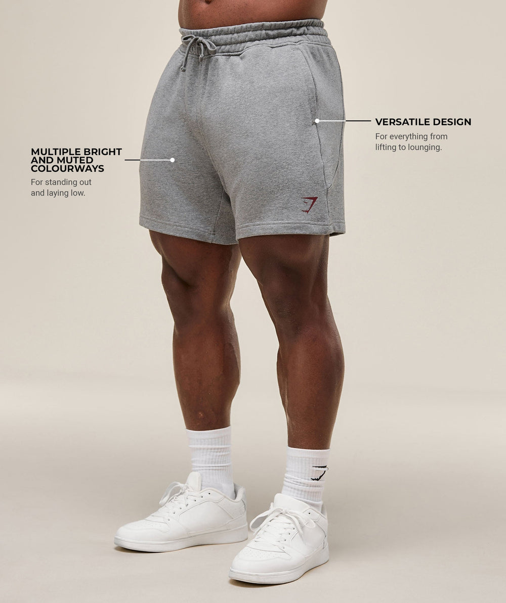 Power 5" Shorts Charcoal Core Marl