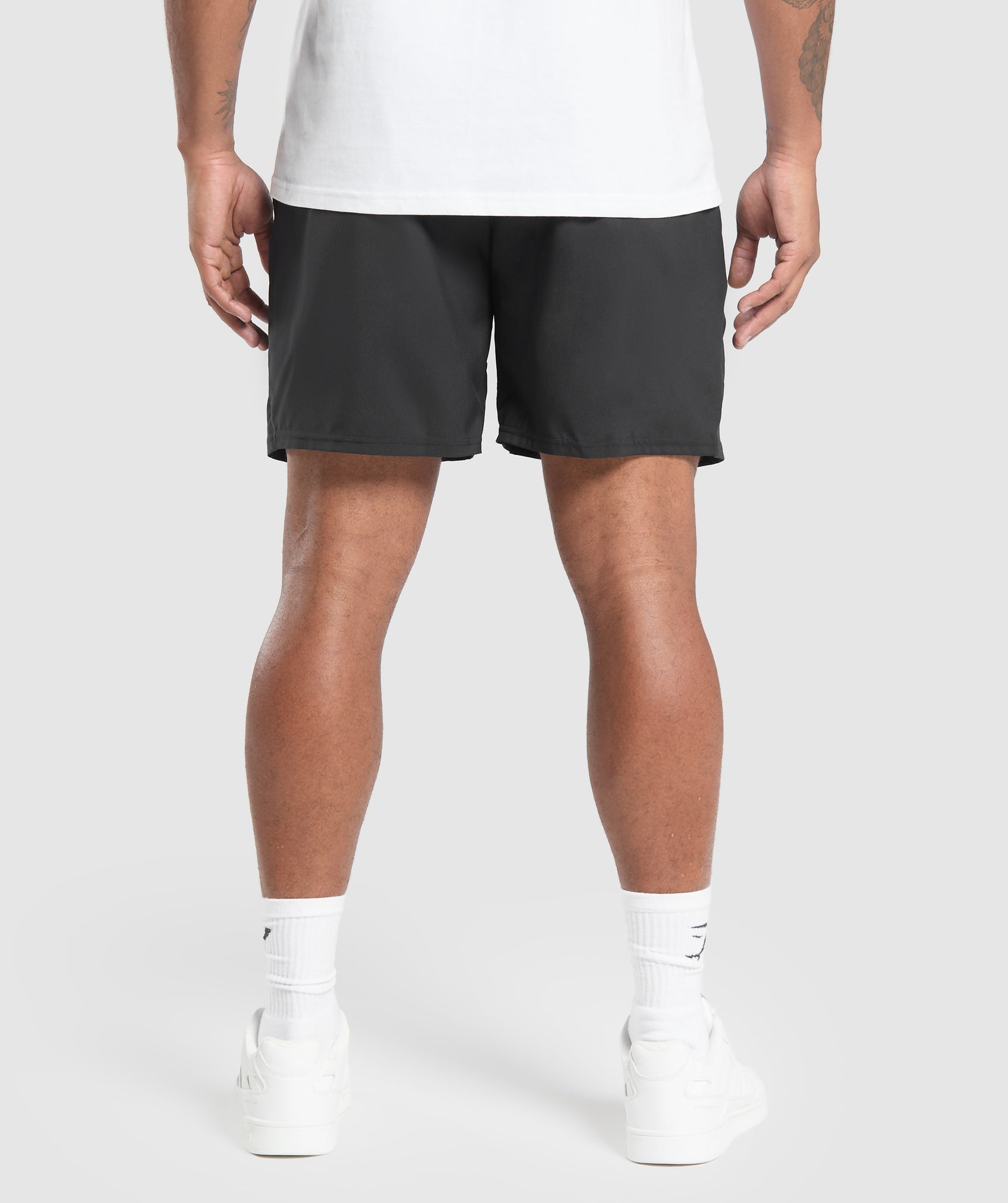 Collegiate Graphic Shorts Black