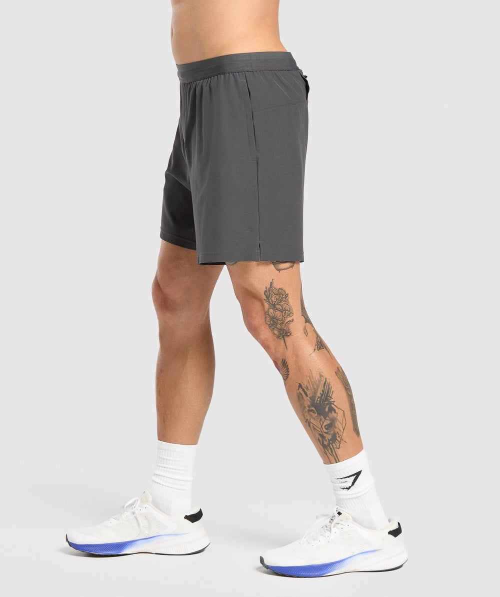 Land to Water 6" Shorts Asphalt Grey