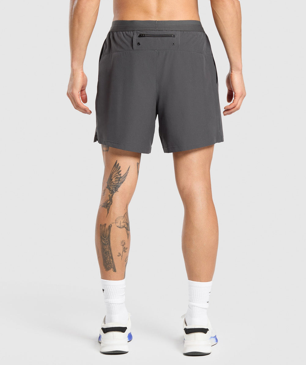 Land to Water 6" Shorts Asphalt Grey