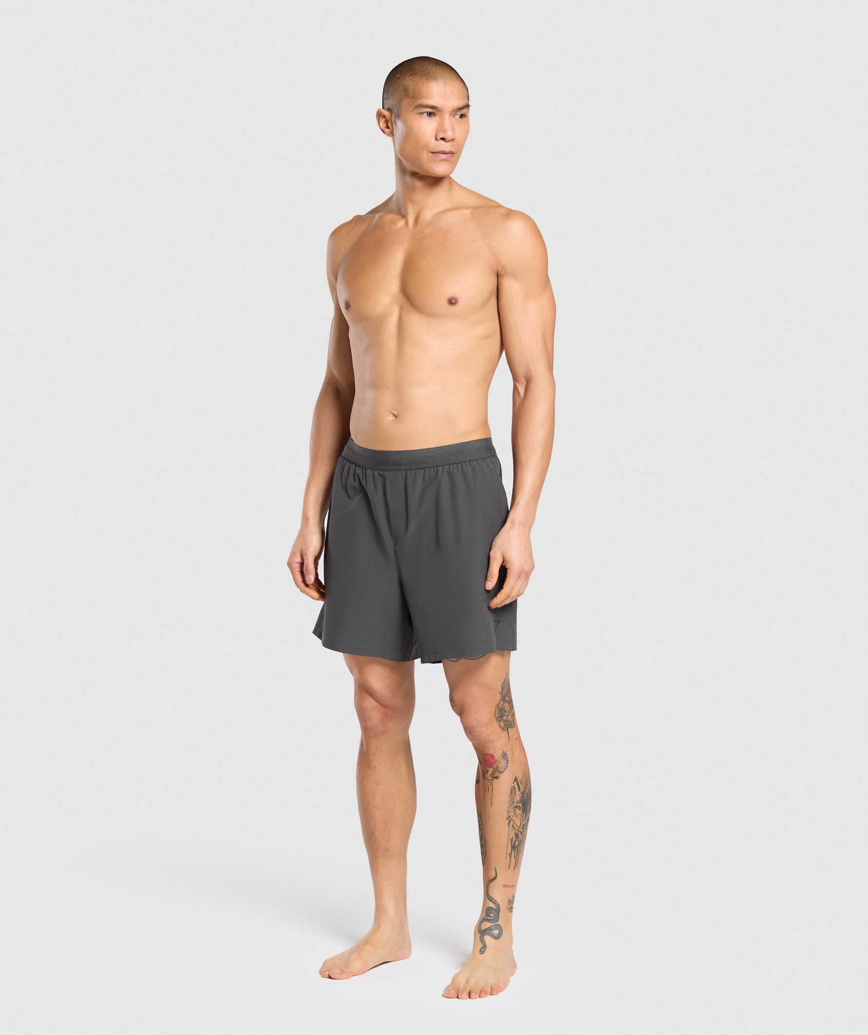 Land to Water 6" Shorts Asphalt Grey