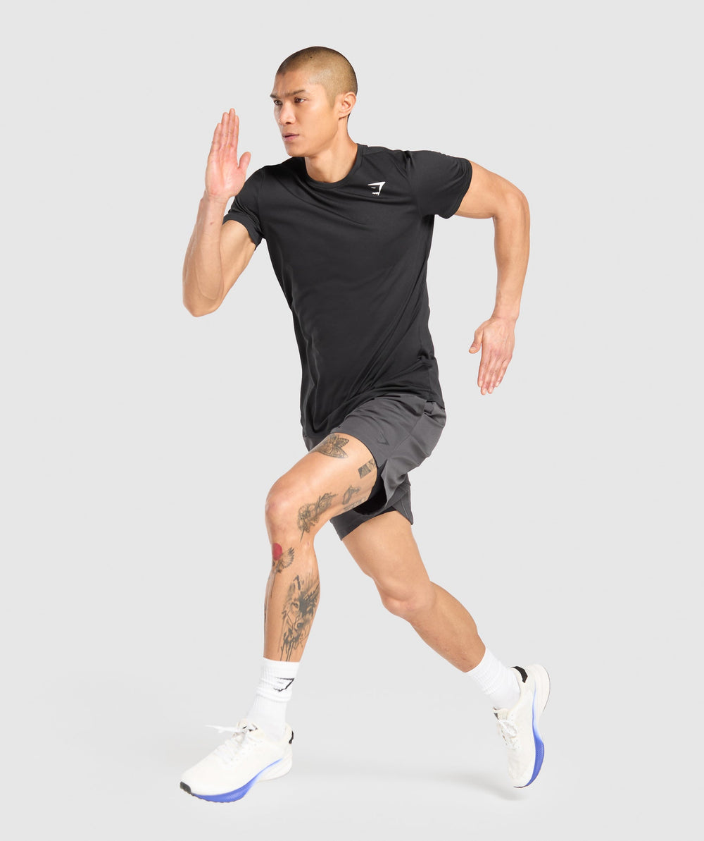 Land to Water 6" Shorts Asphalt Grey