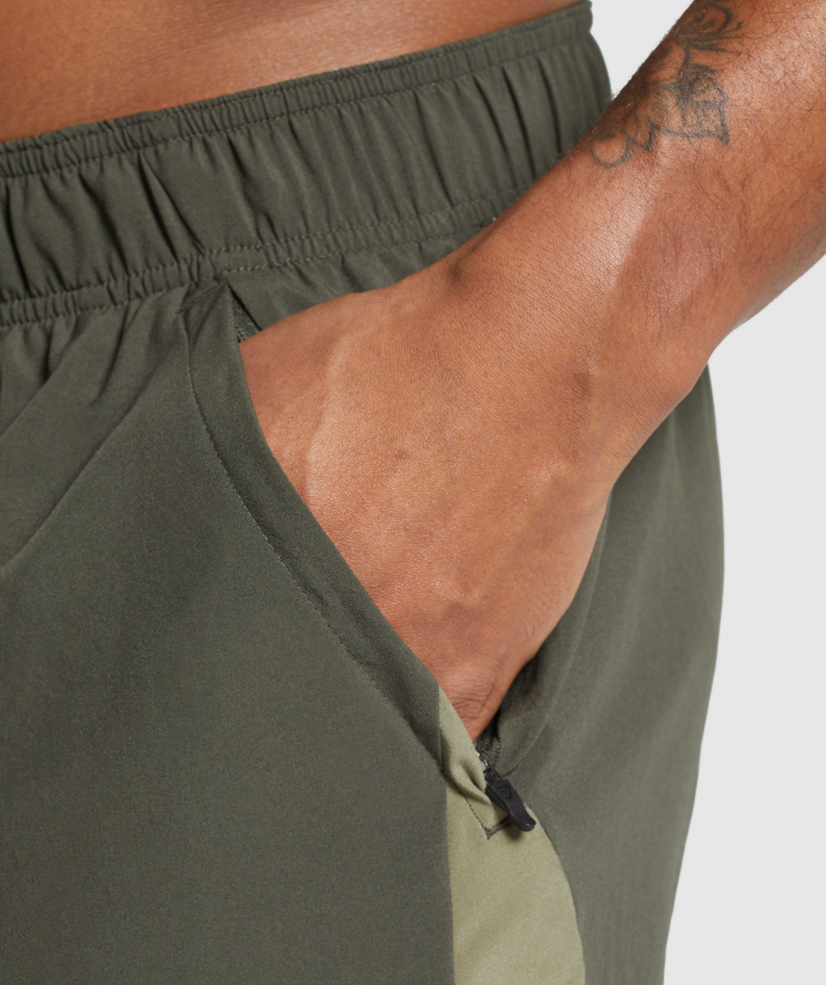 Sport 7" 2 in 1 Shorts Strength Green/Utility Green