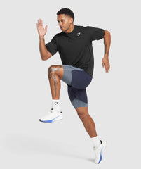 Sport 7" 2 in 1 Shorts Heavy Blue/Iron Blue