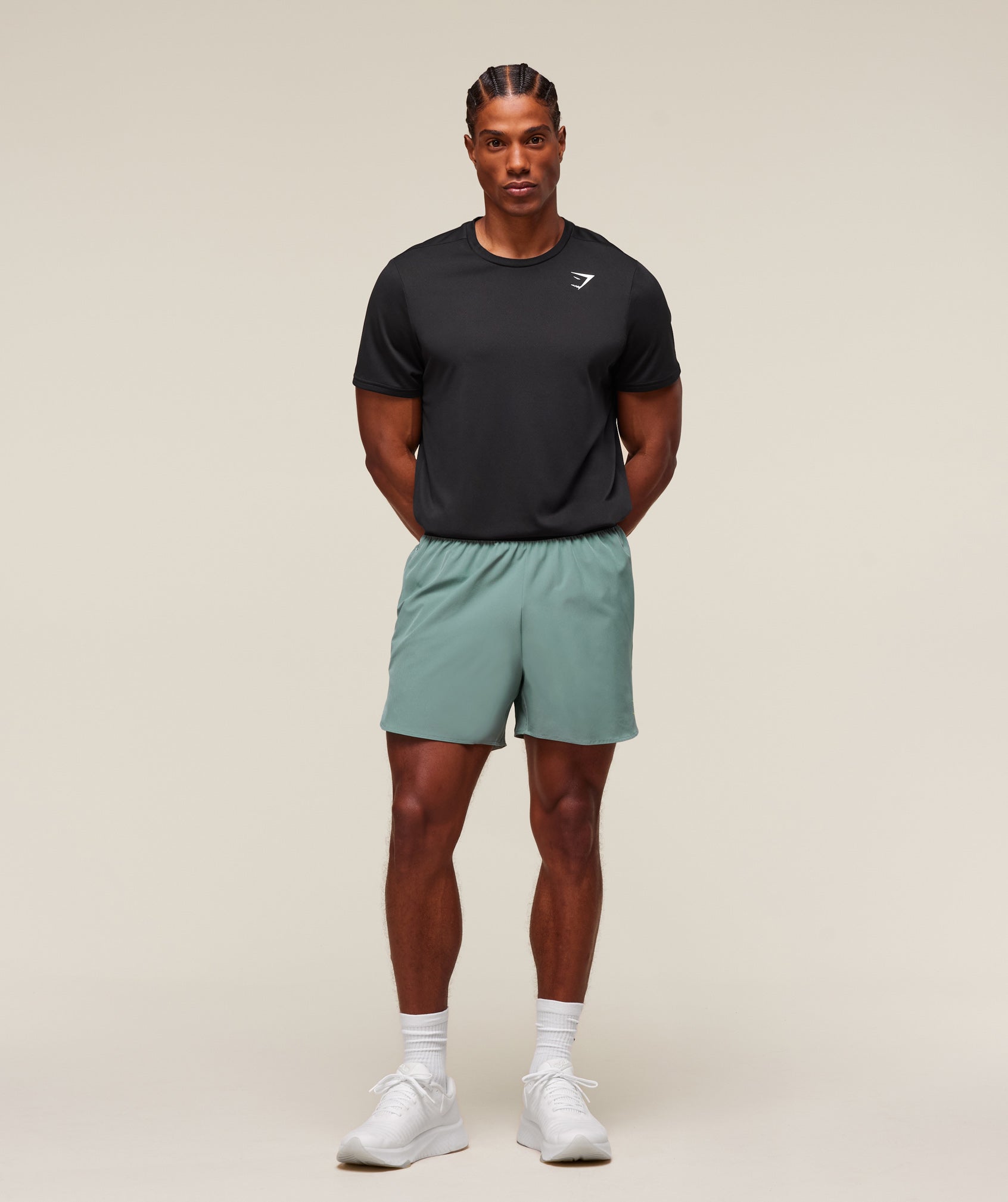 Fit Repeat 6" Shorts Celeste Blue