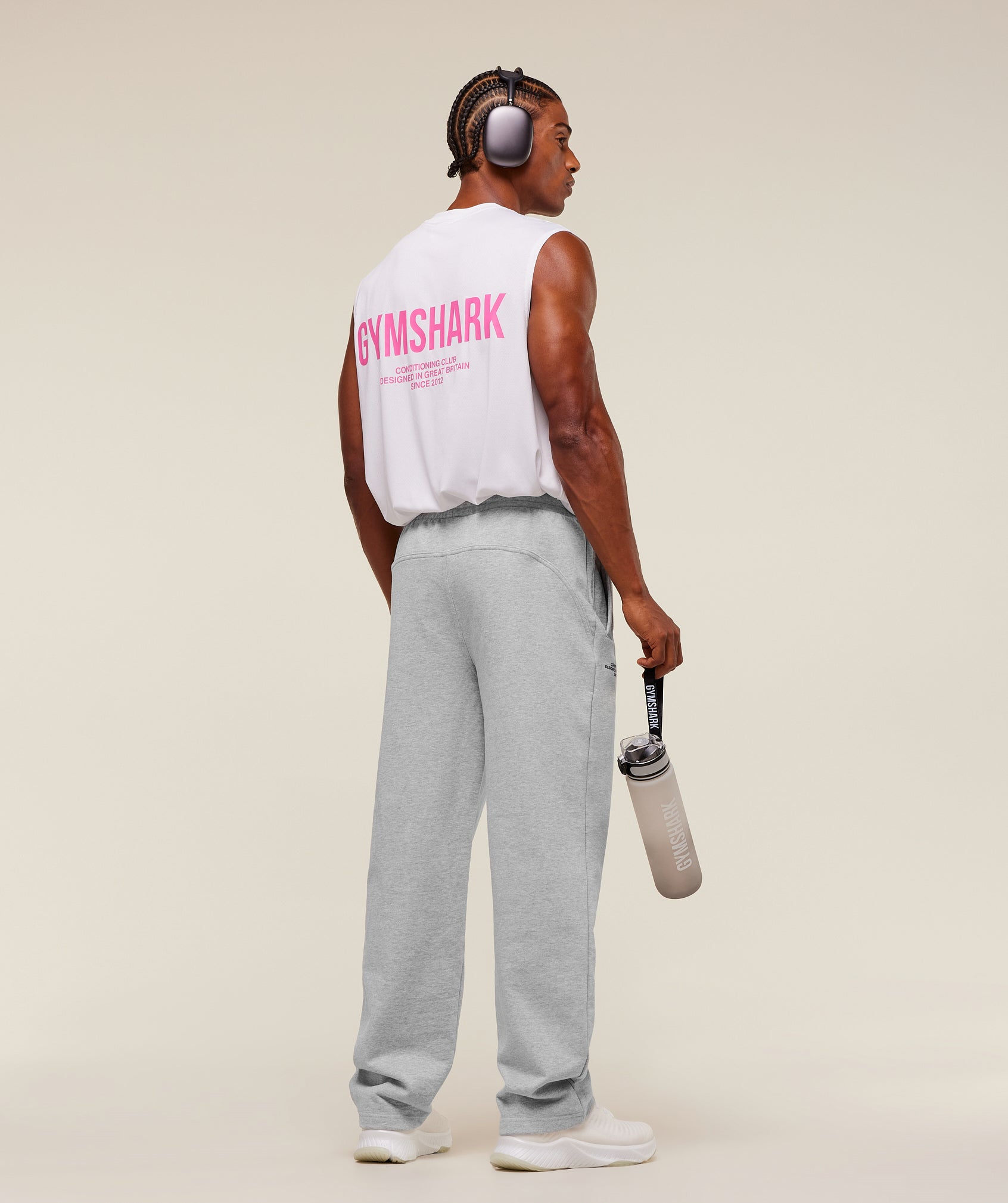 Conditioning Club Pant Light Grey Core Marl