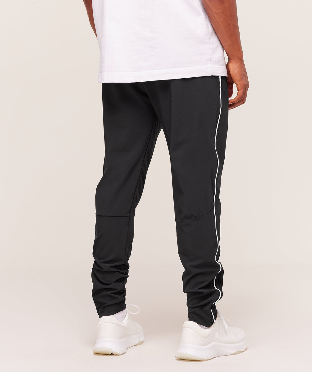 Arrival Woven Block Joggers Black