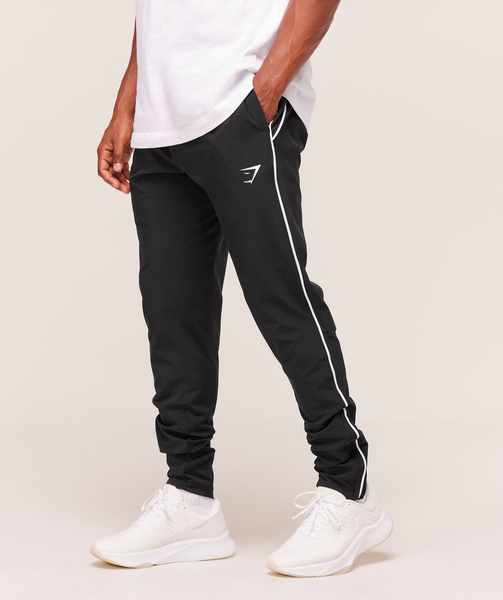 Arrival Woven Block Joggers Black