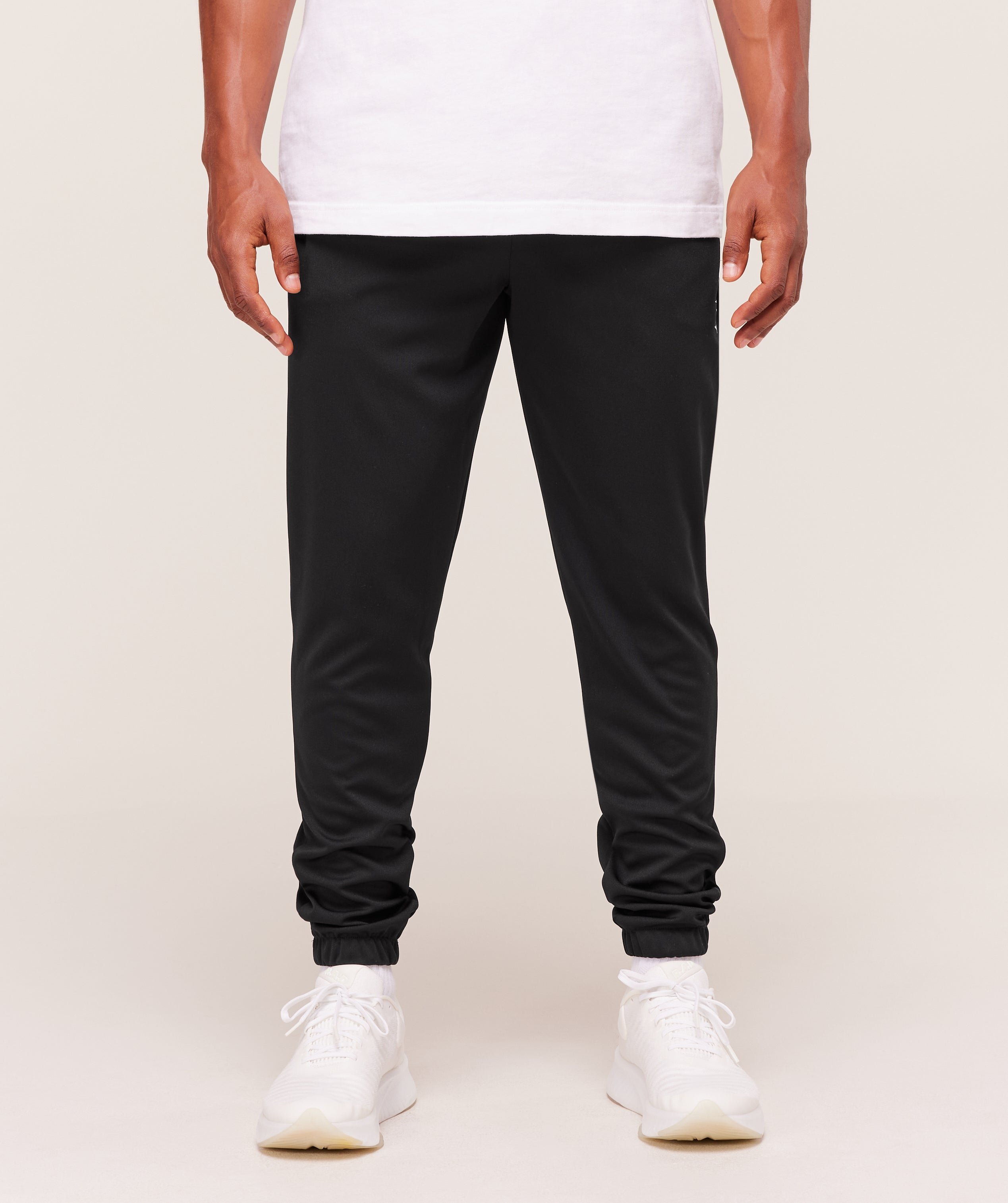 Arrival Knit Block Joggers Black
