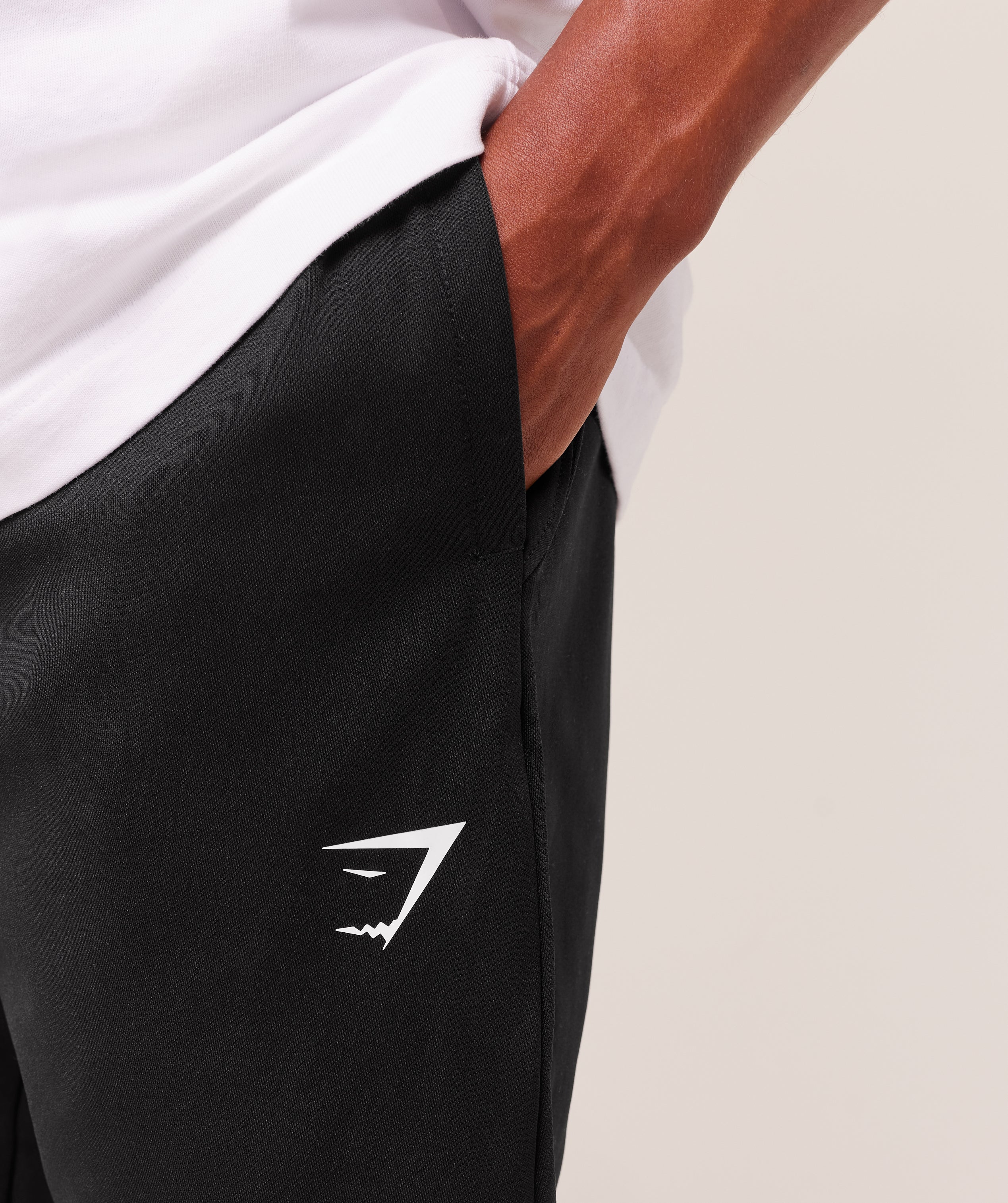 Arrival Knit Block Joggers Black