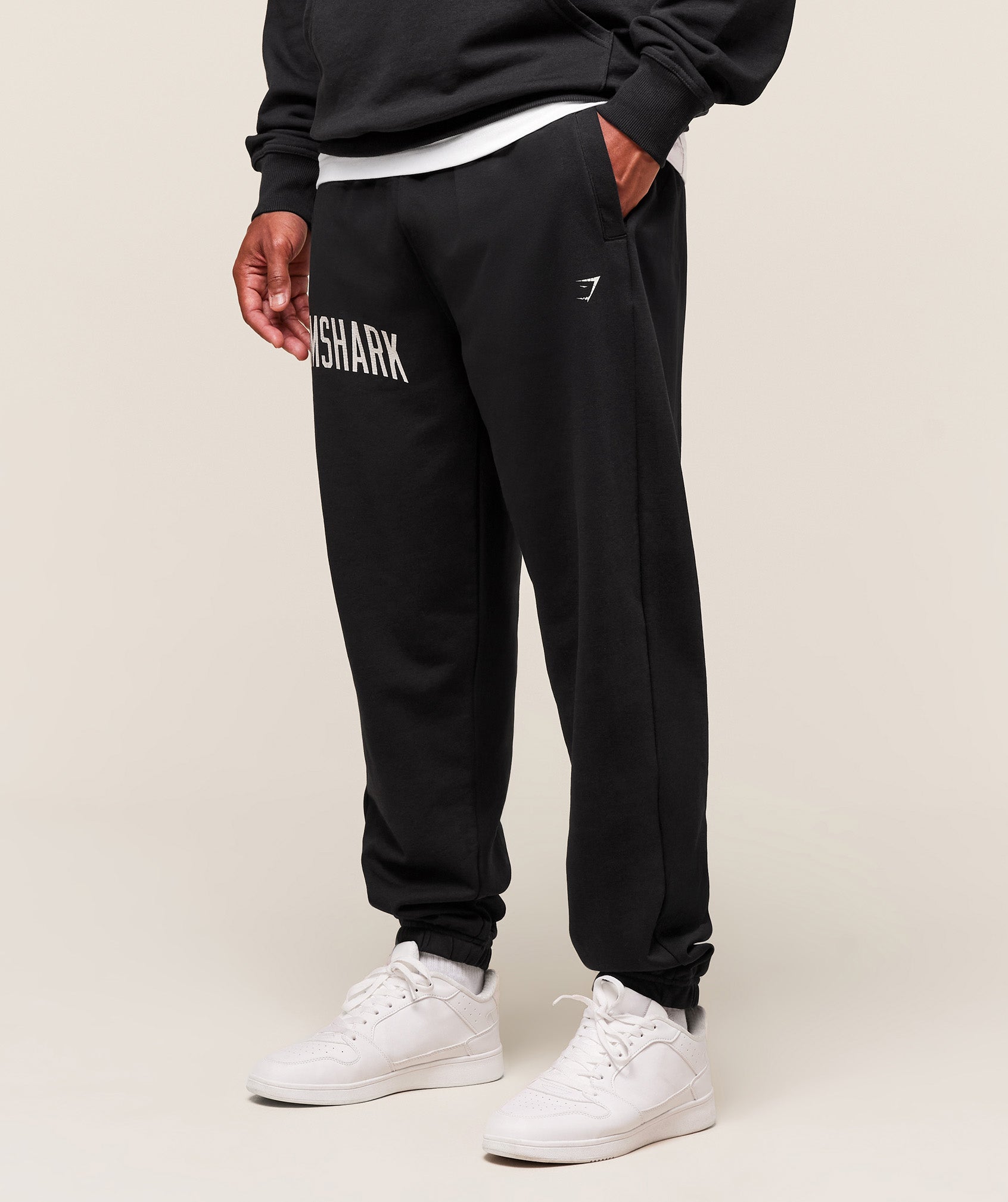 Worn Graphic Jogger Black