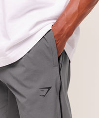 Arrival Woven Block Joggers Dark Grey