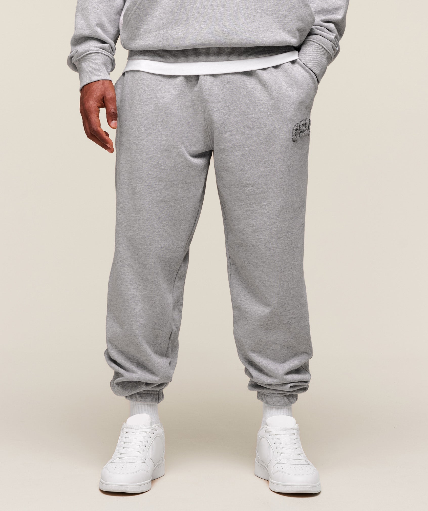 GSLC Joggers Light Grey Core Marl