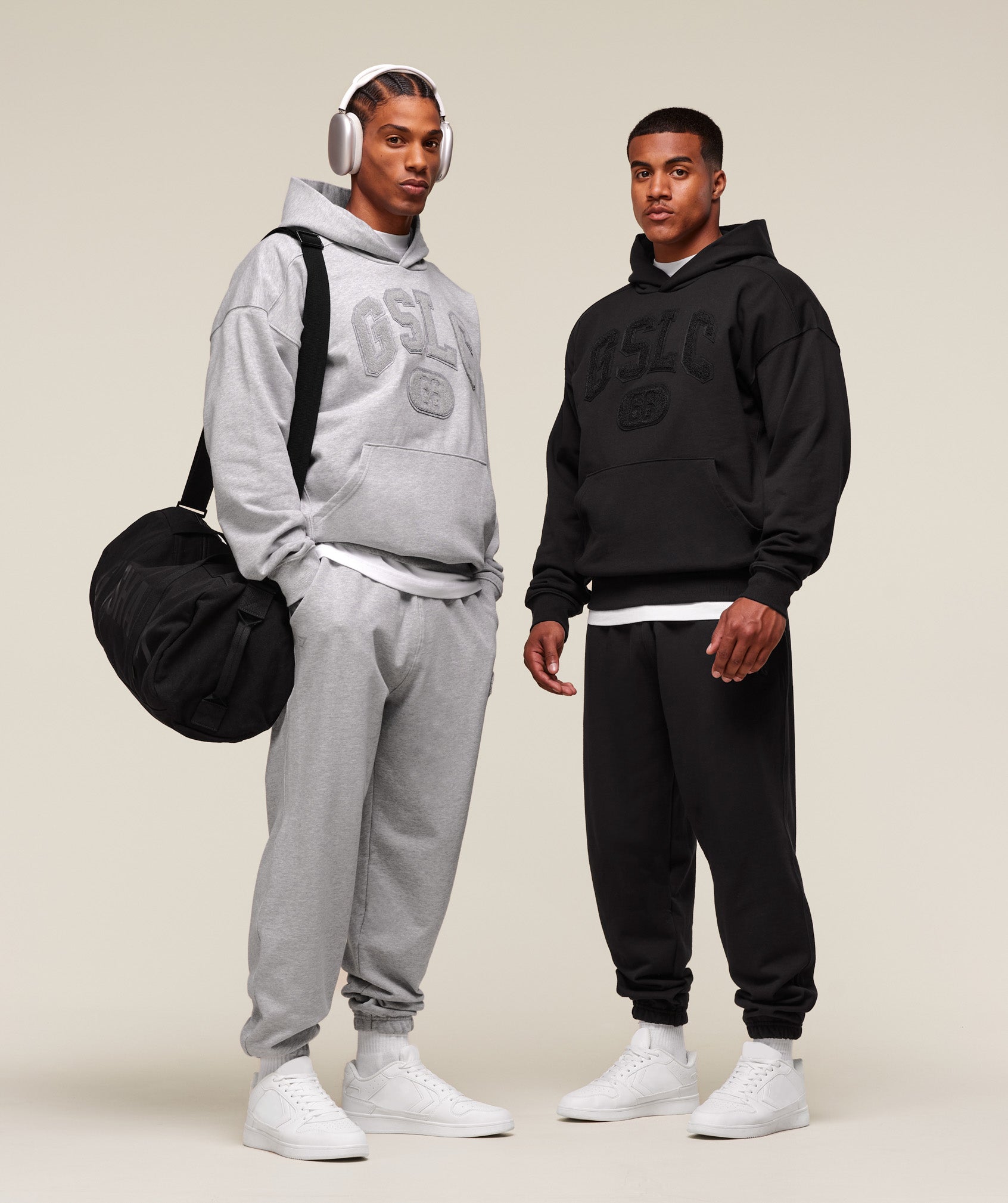 GSLC Joggers Light Grey Core Marl