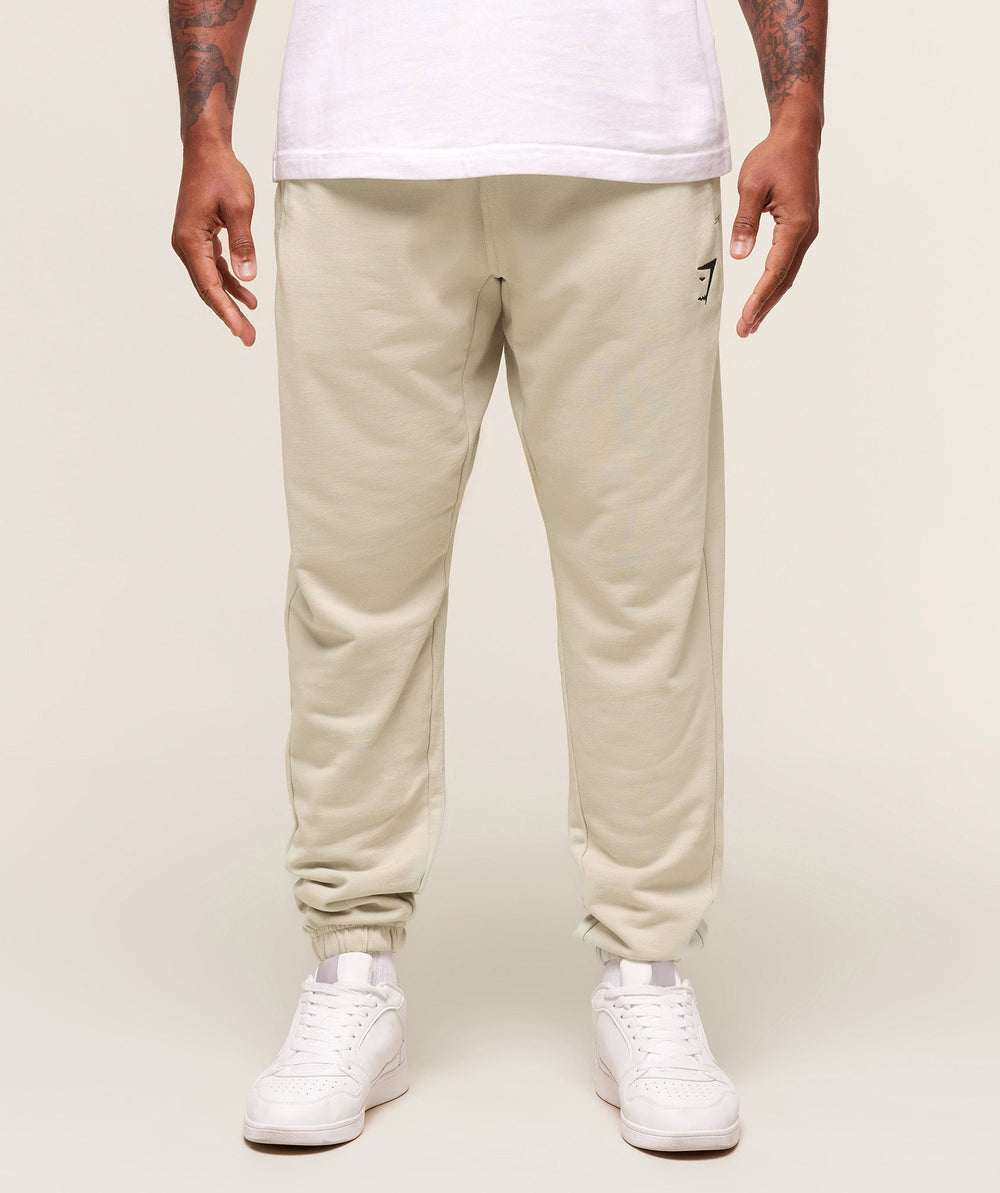 Essential Oversized Joggers Pebble Grey