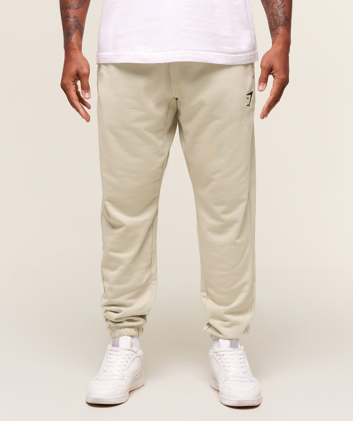 Essential Oversized Joggers Pebble Grey