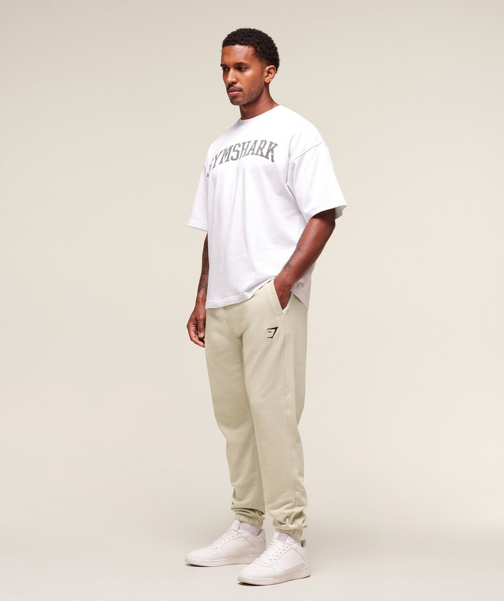 Essential Oversized Joggers Pebble Grey