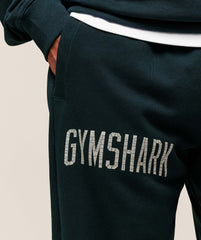 Worn Graphic Jogger Deep Petrol Blue