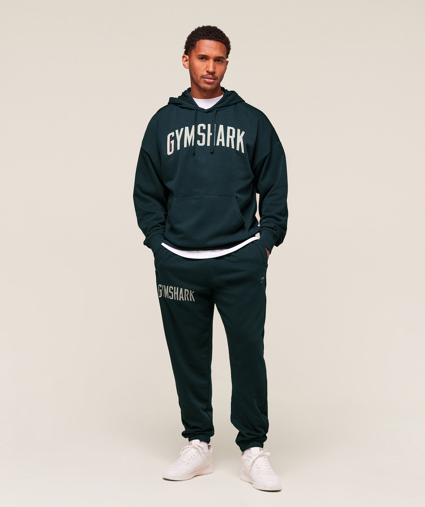 Worn Graphic Jogger Deep Petrol Blue