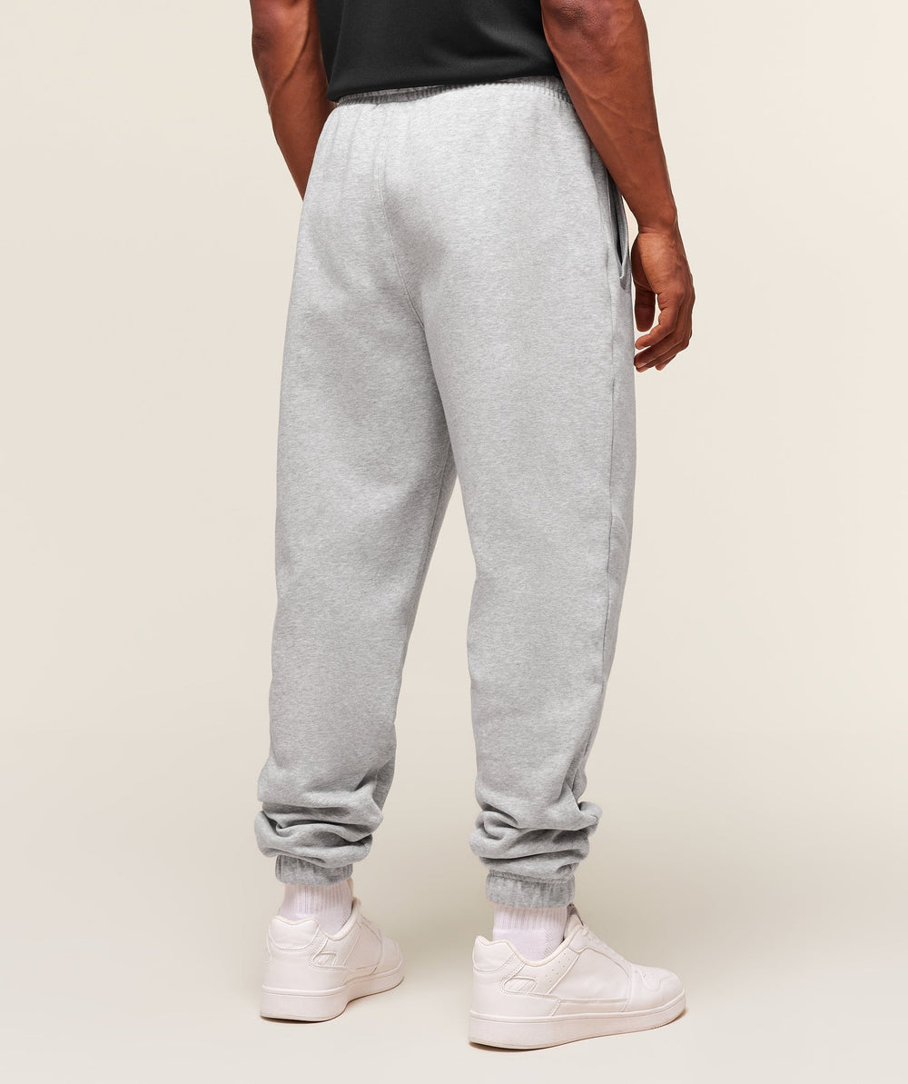 Varsity Oversized Joggers Light Grey Core Marl