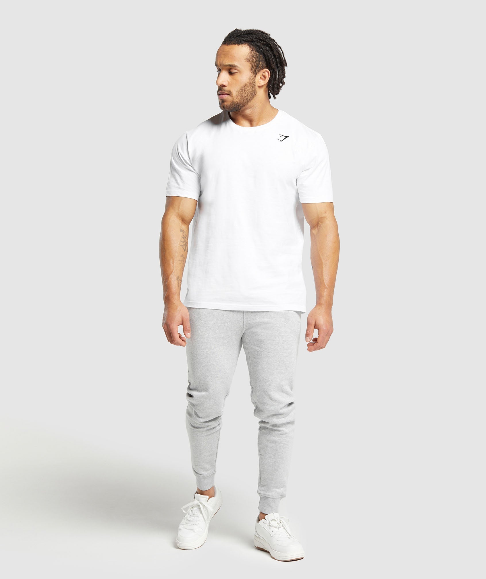 Crest Joggers Light Grey Marl