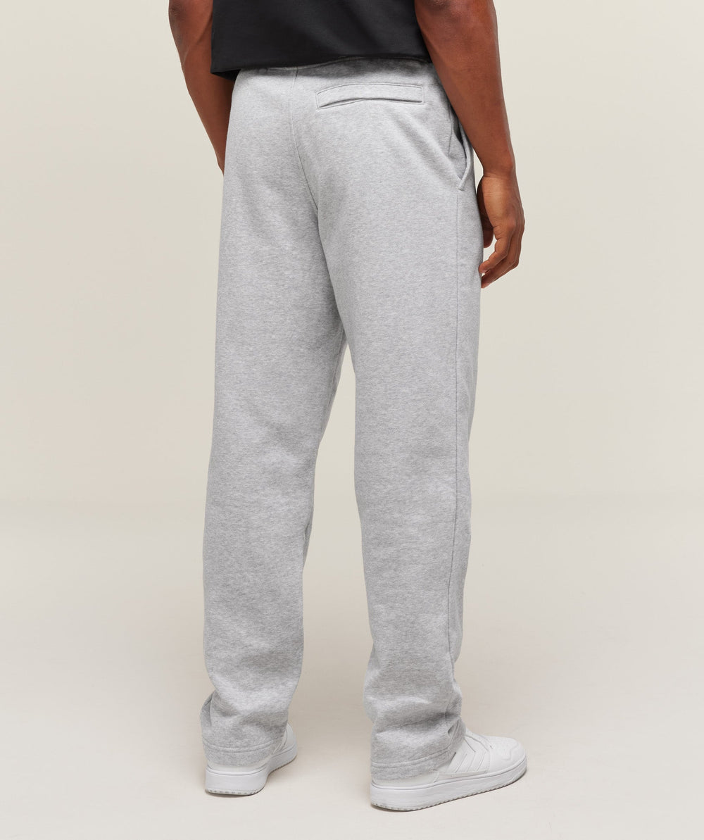 Crest Straight Leg Joggers Light Grey Marl