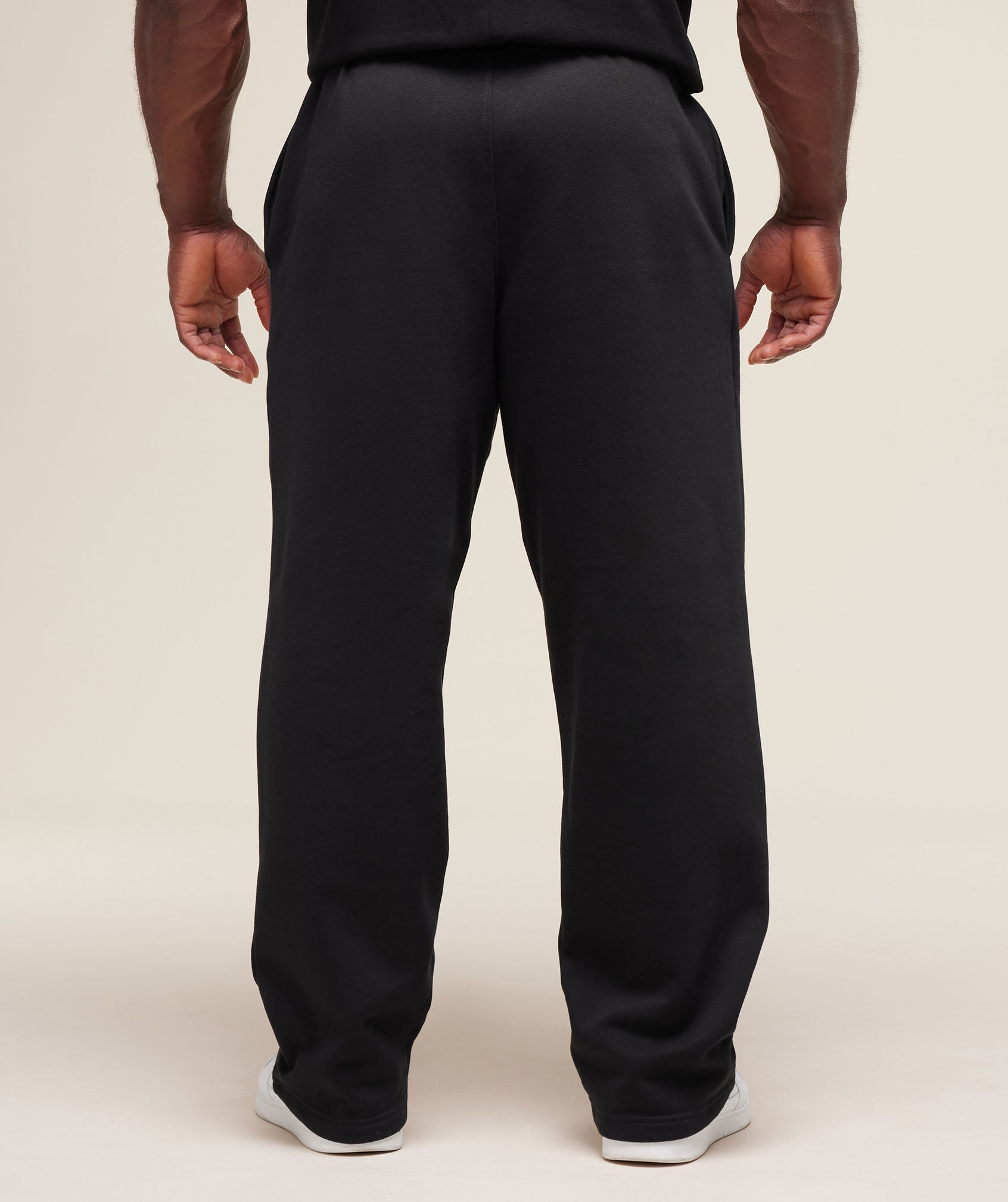 Built Different Straight Leg Joggers Black