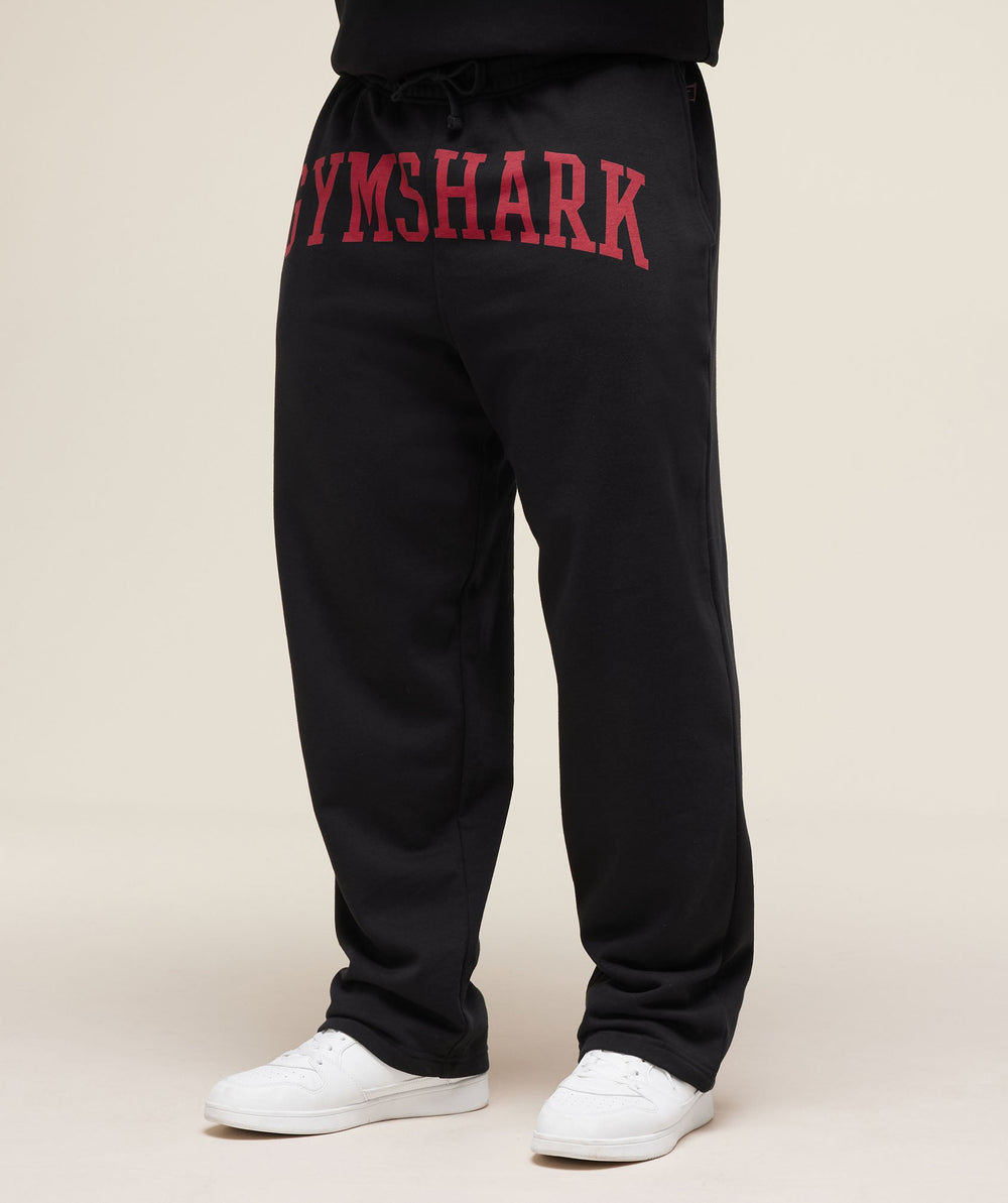 Built Different Straight Leg Joggers Black