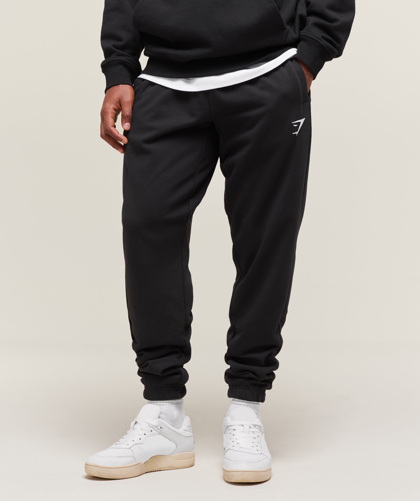 Essential Oversized Joggers Black