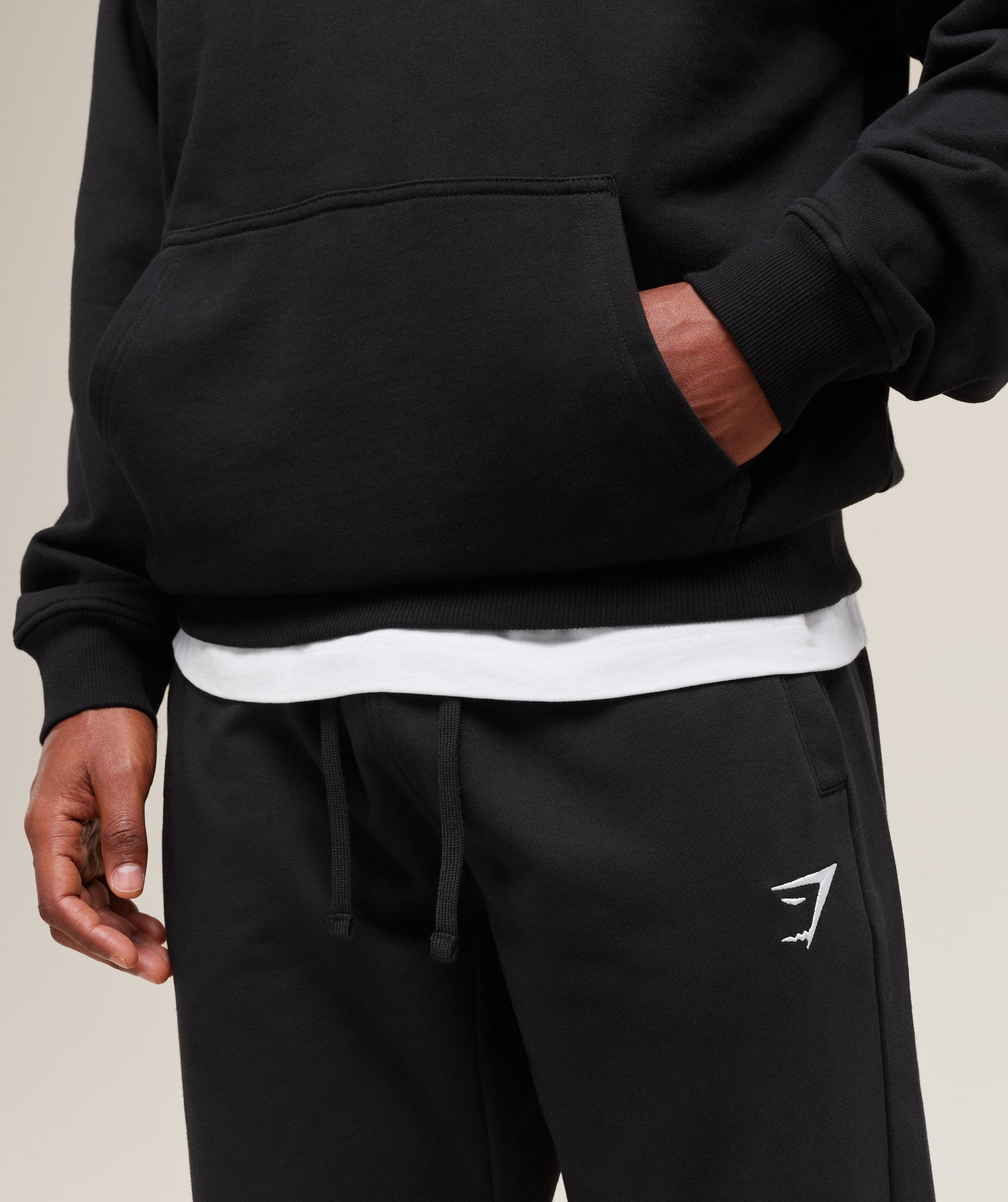 Essential Oversized Joggers Black