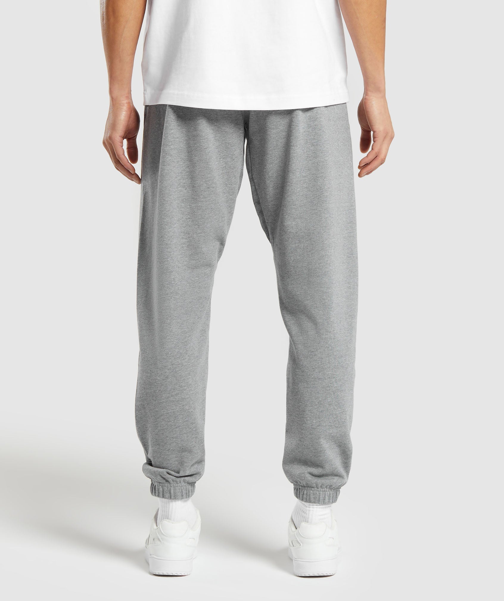 Essential Oversized Joggers Charcoal Grey Marl
