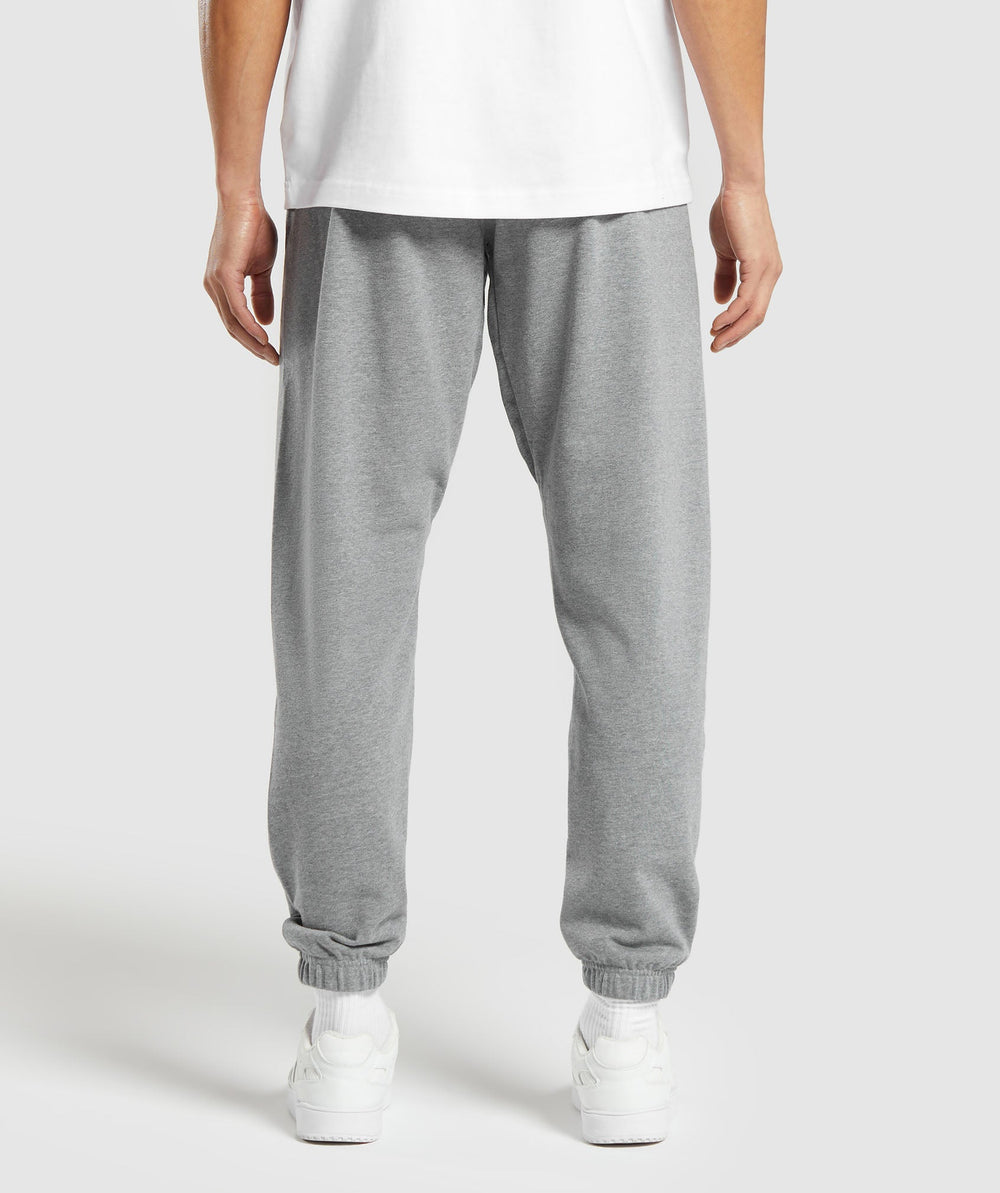 Essential Oversized Joggers Charcoal Grey Marl