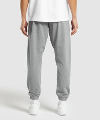 Essential Oversized Joggers Charcoal Grey Marl