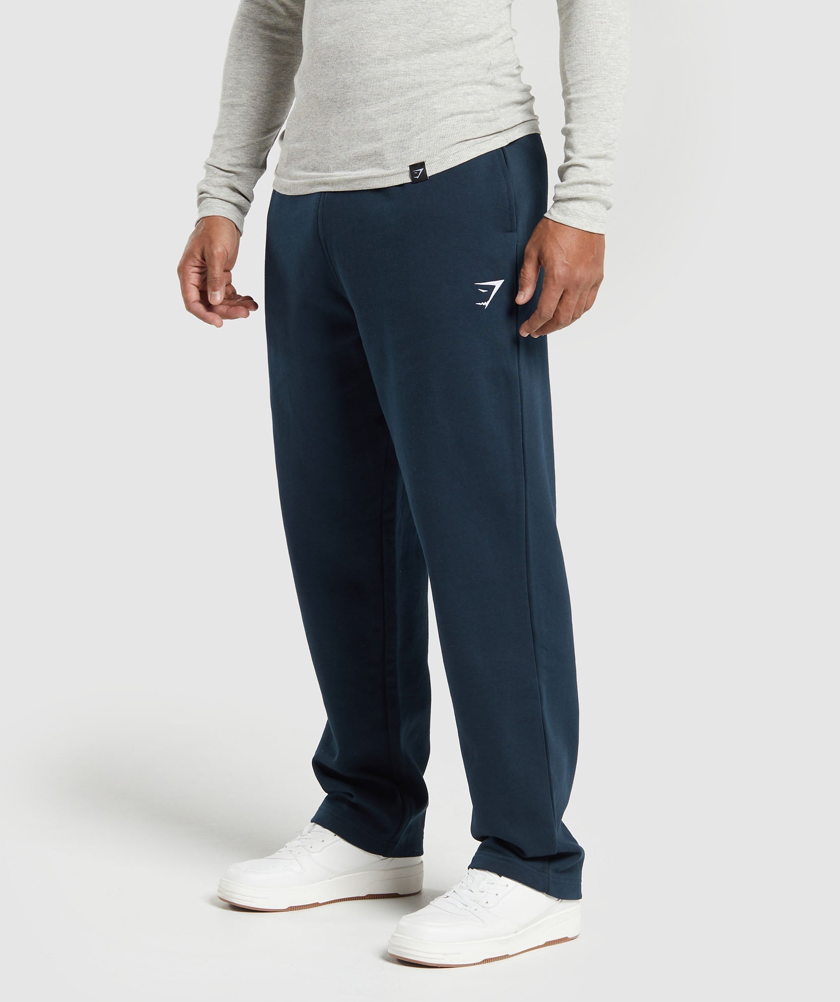 Crest Straight Leg Joggers Navy
