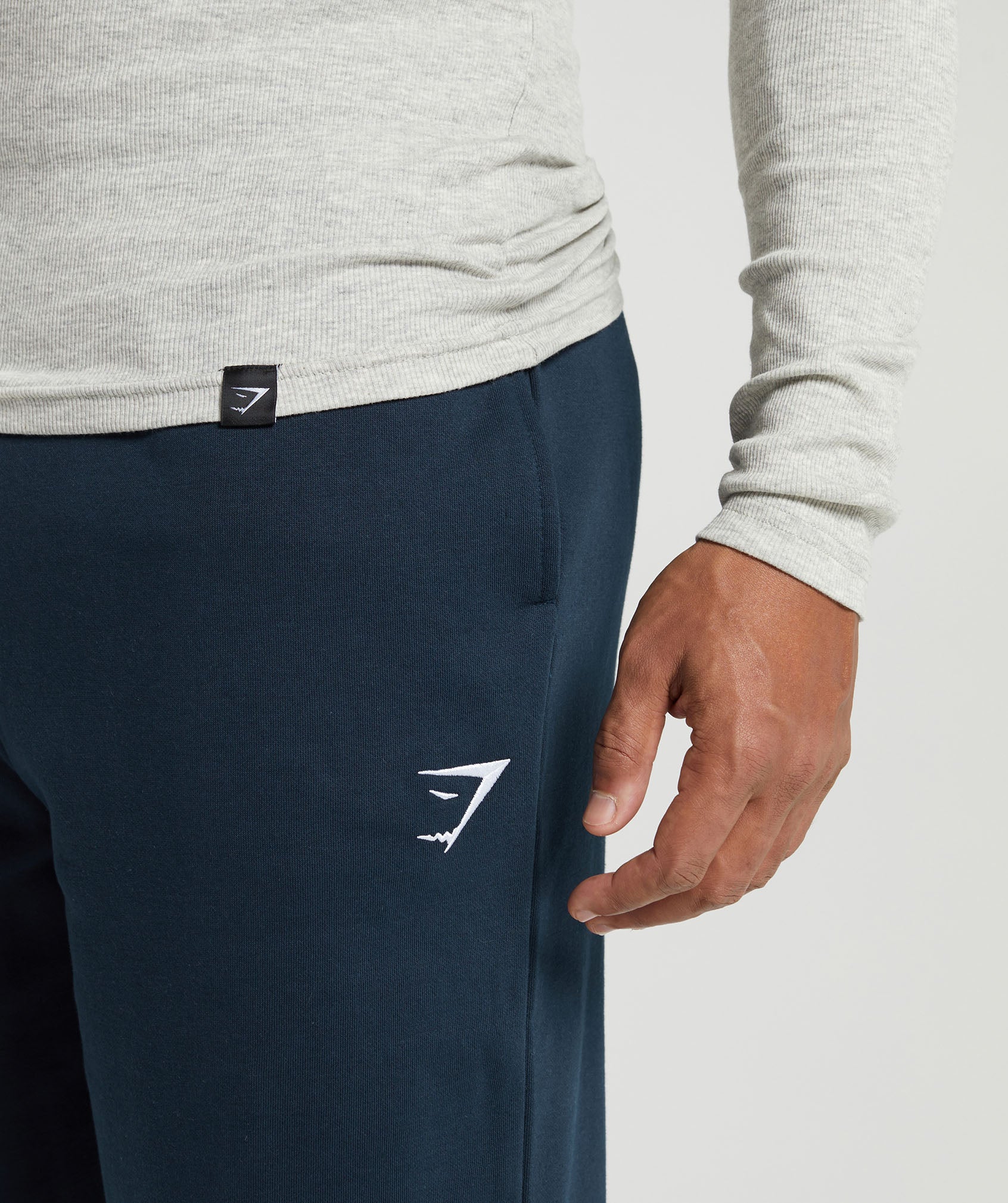Crest Straight Leg Joggers Navy