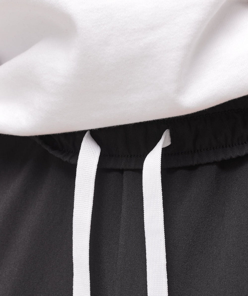 Retro Side Stripe Joggers Black