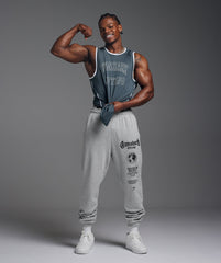 Global Lifting Oversized Joggers Grey