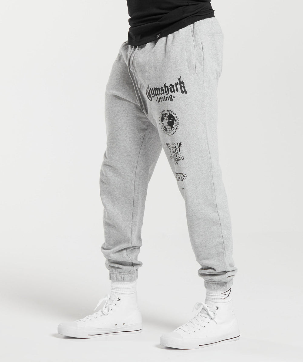 Global Lifting Oversized Joggers Grey