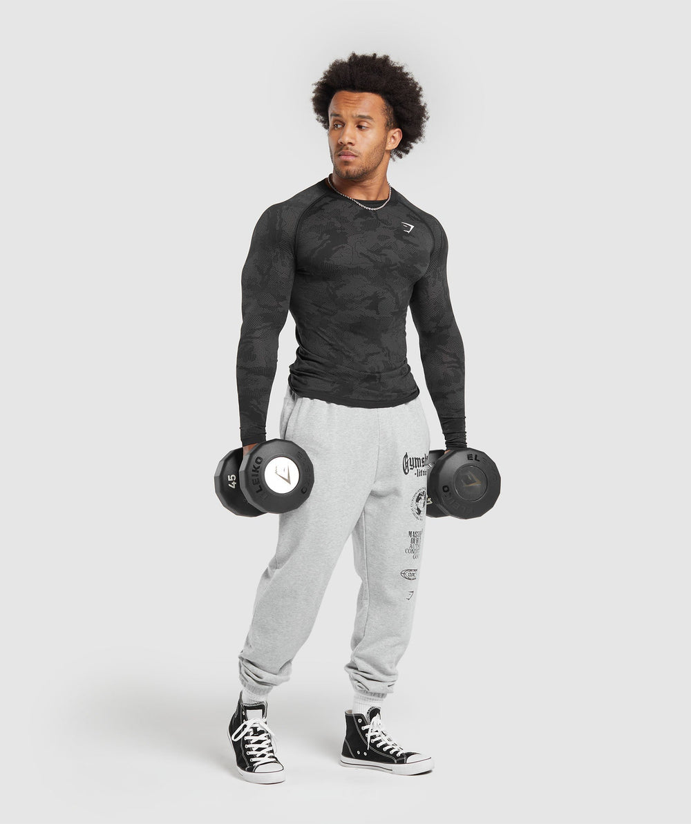 Global Lifting Oversized Joggers Grey