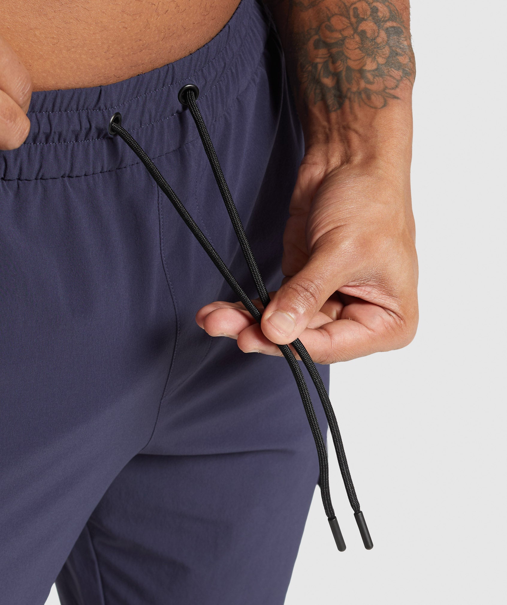 Stretch Woven Cargo Pants Heavy Blue