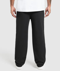 Rest Day Essentials Straight Leg Joggers Black