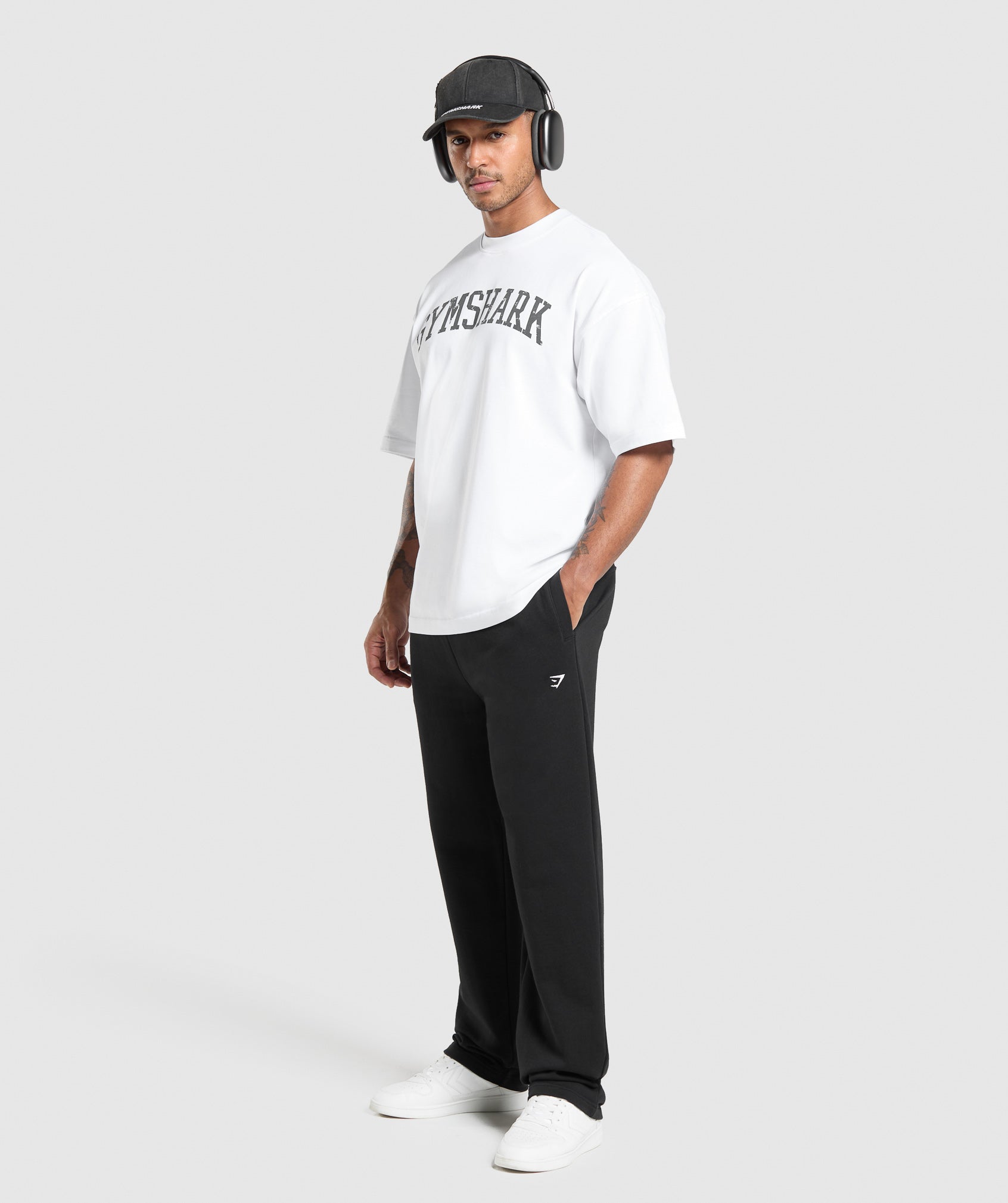 Rest Day Essentials Straight Leg Joggers Black