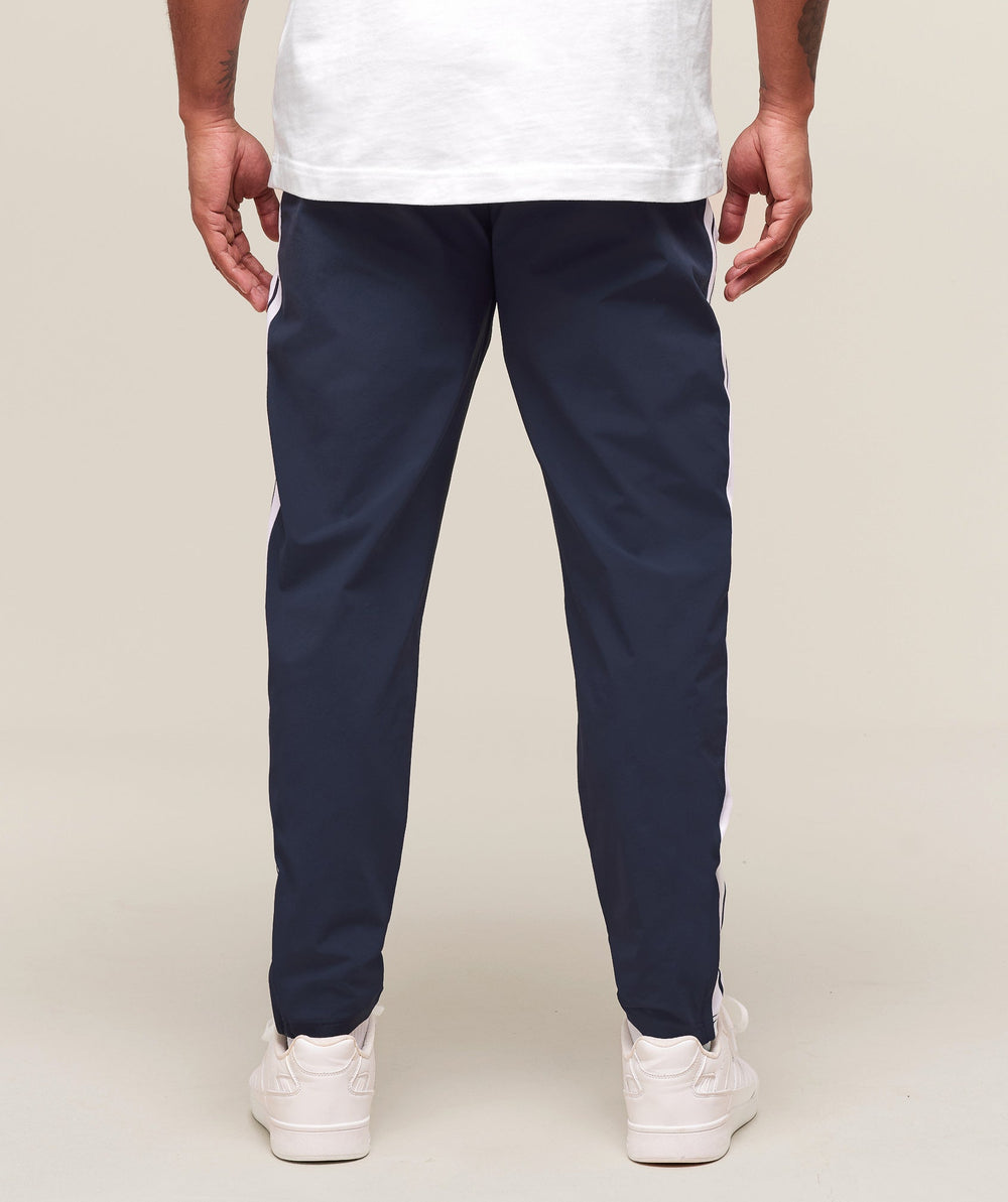 Retro Side Stripe Joggers Heavy Blue
