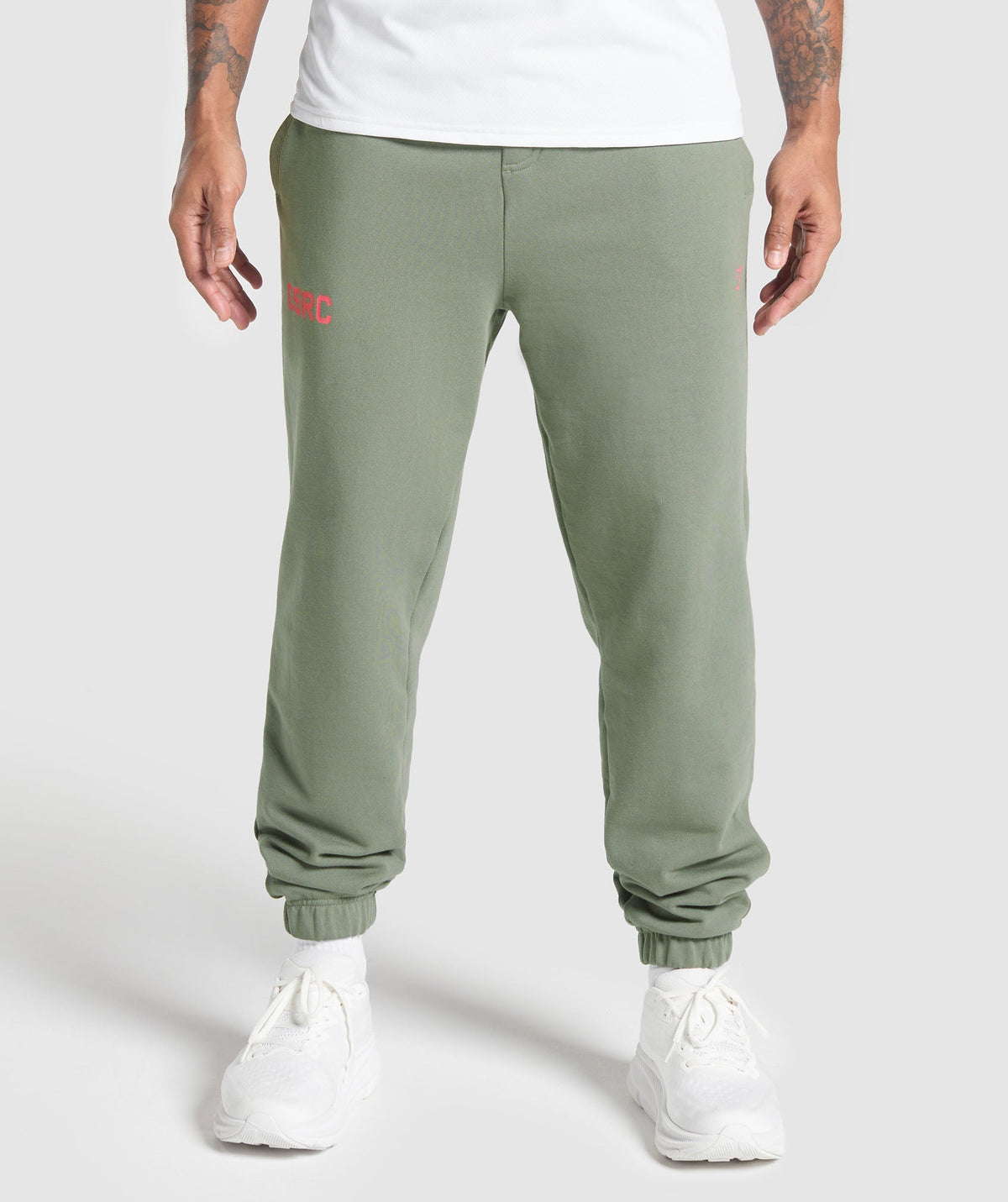 Running Graphic Joggers Unit Green