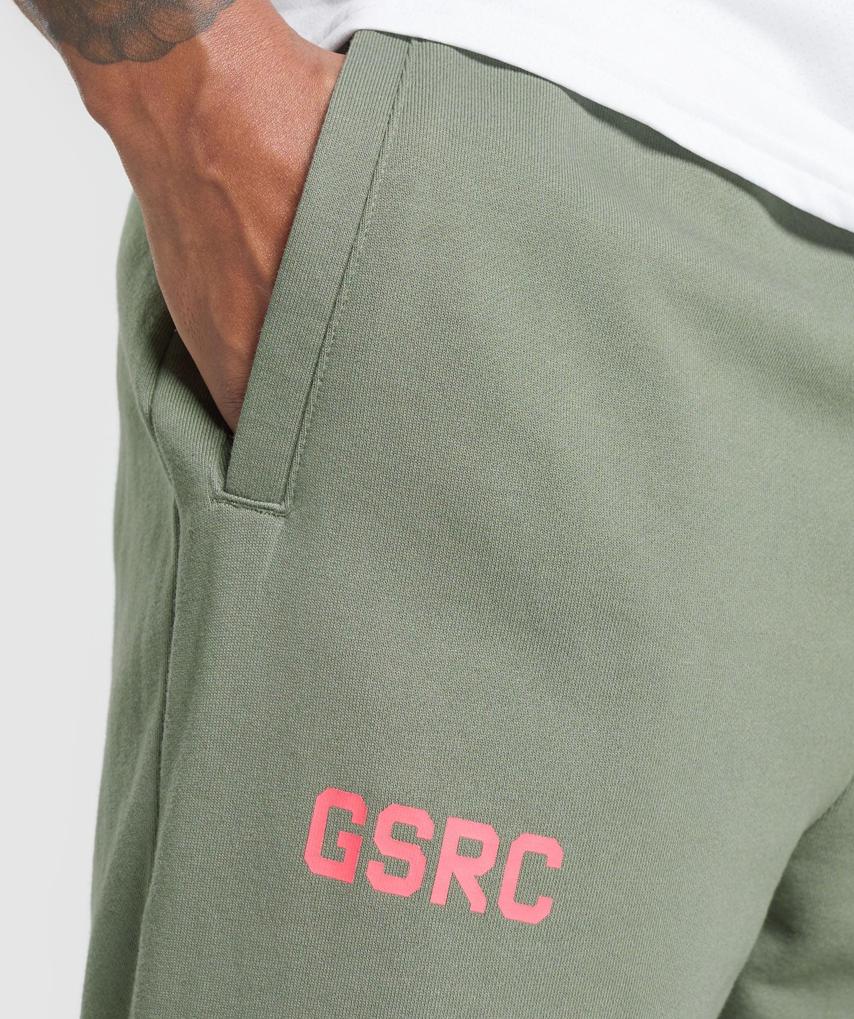 Running Graphic Joggers Unit Green
