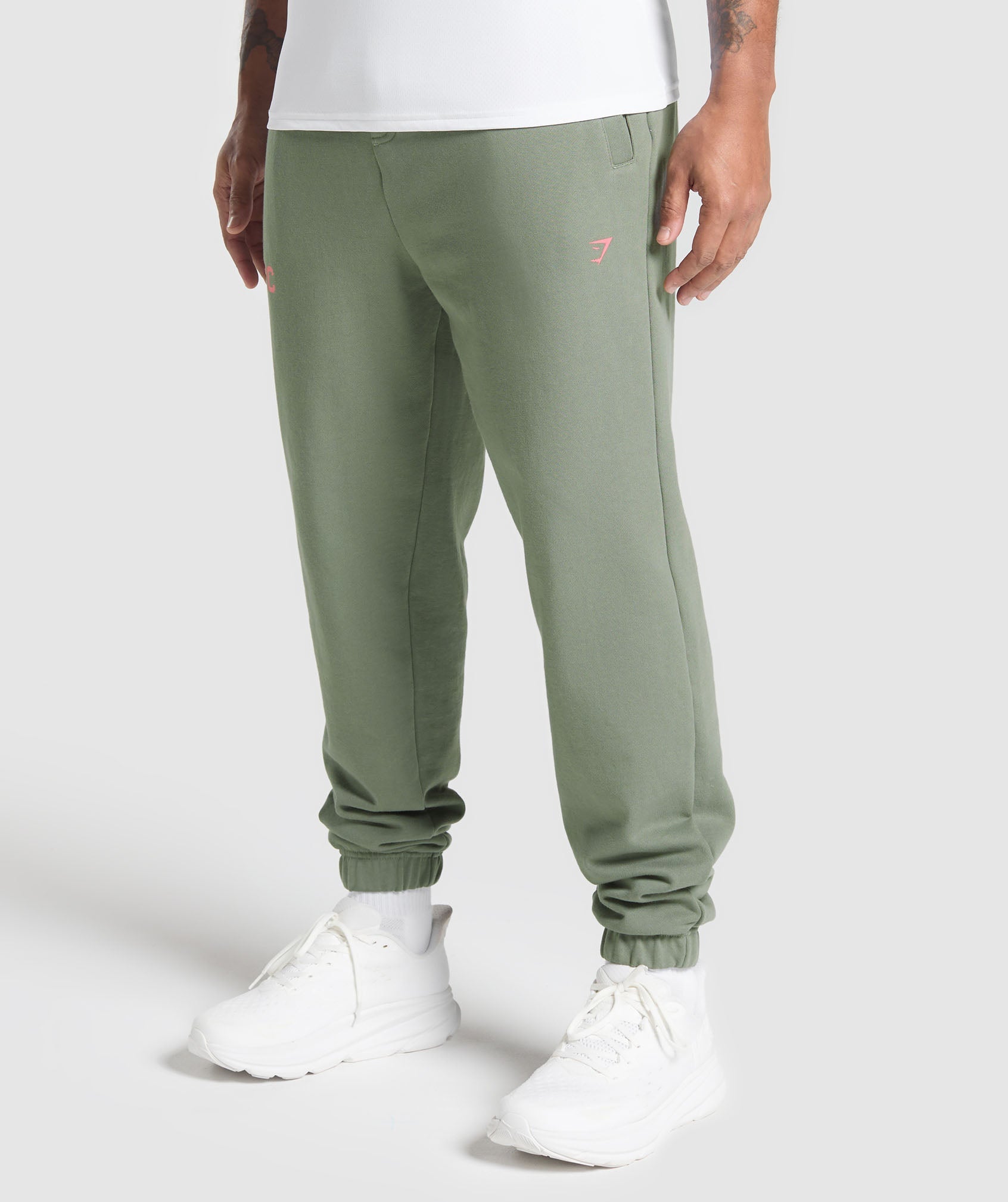 Running Graphic Joggers Unit Green