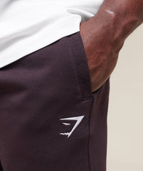 Essential Oversized Joggers Plum Brown